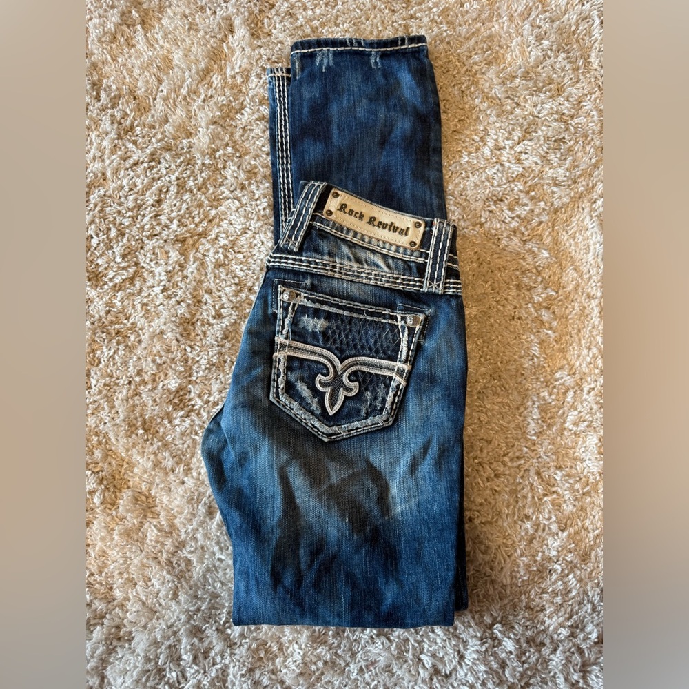Rock Revival Distressed Jeans
